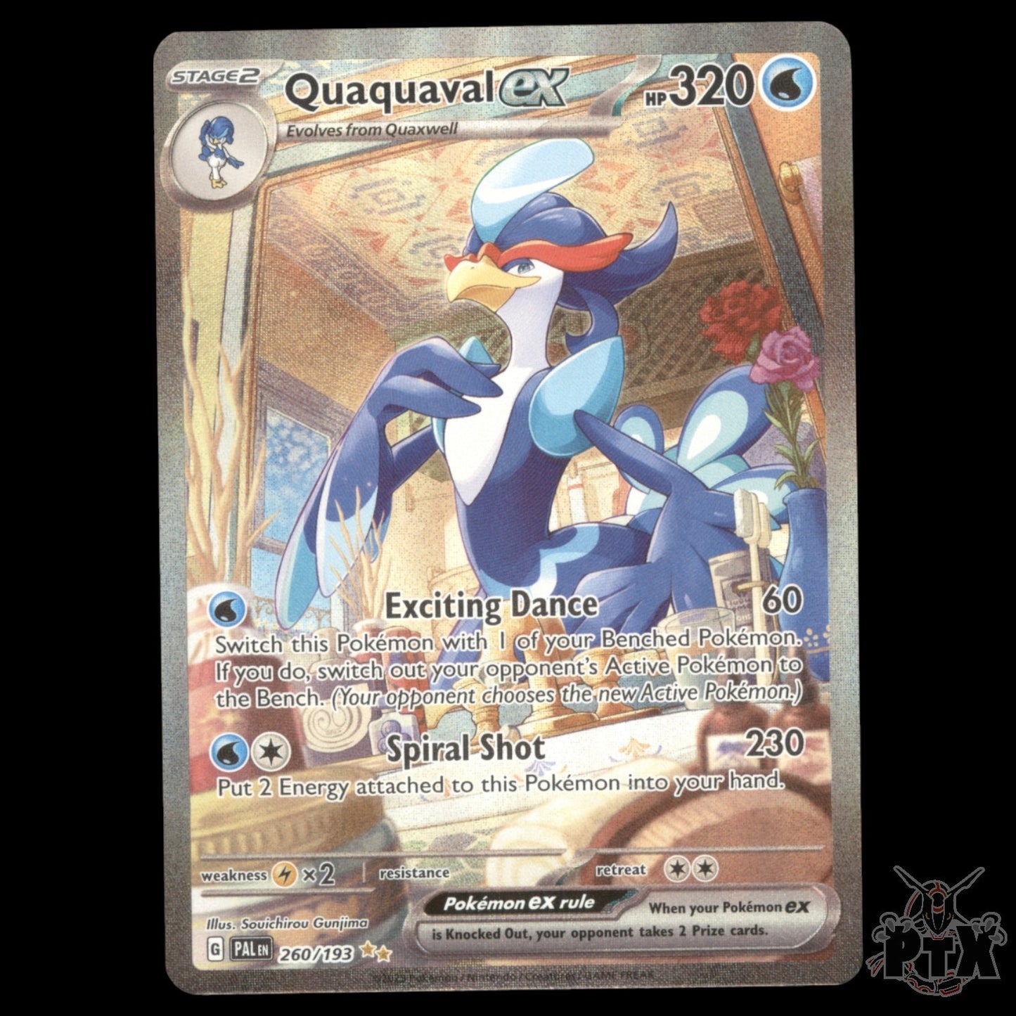 Quaquaval #260/193 Paldea Evolved NM/Near Mint Pokemon 2023