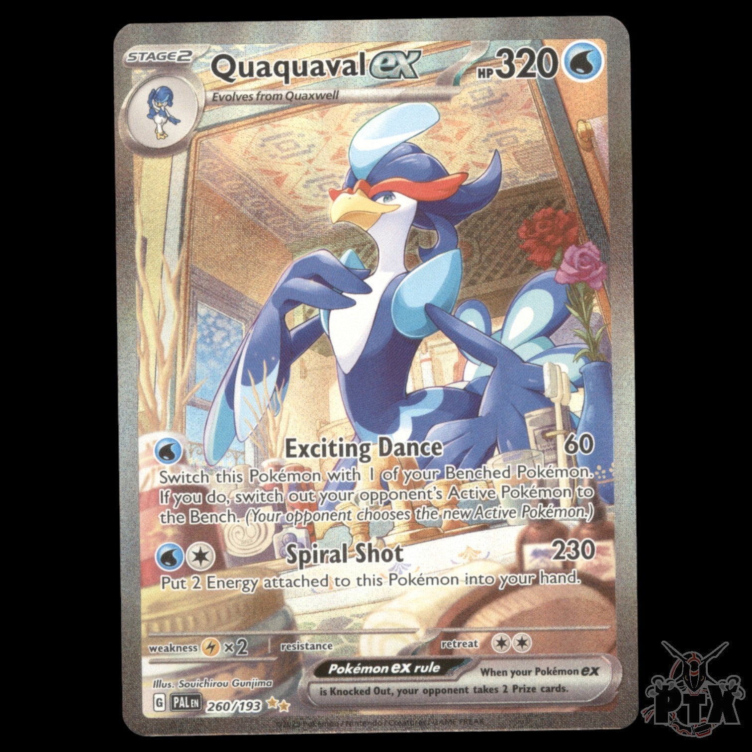 Quaquaval #260/193 Paldea Evolved NM/Near Mint Pokemon 2023