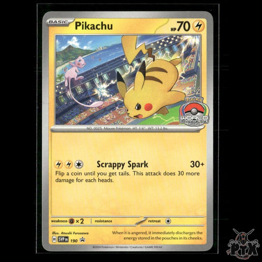 Pikachu 190 SV: Scarlet & Violet Promo Cards NM Pokemon