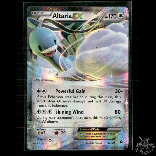 Altaria EX 83/124 XY - Fates Collide LP Pokemon