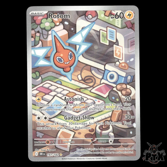 Rotom #197/182 Destined Rivals NM/Near Mint Pokemon 2025