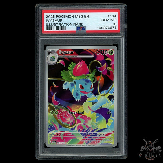 Ivysaur 134/132 PSA 10 Mega Evolution Pokemon 2025