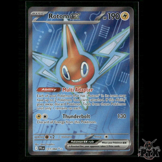 Rotom ex 111/094 ME02: Phantasmal Flames NM Pokemon