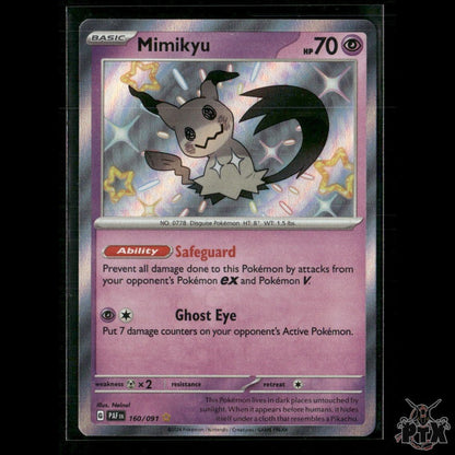 Mimikyu 160/091 SV: Paldean Fates NM Pokemon