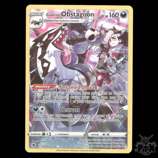 Galarian Obstagoon #TG10/TG30 Astral Radiance NM/Near Mint Pokemon 2022