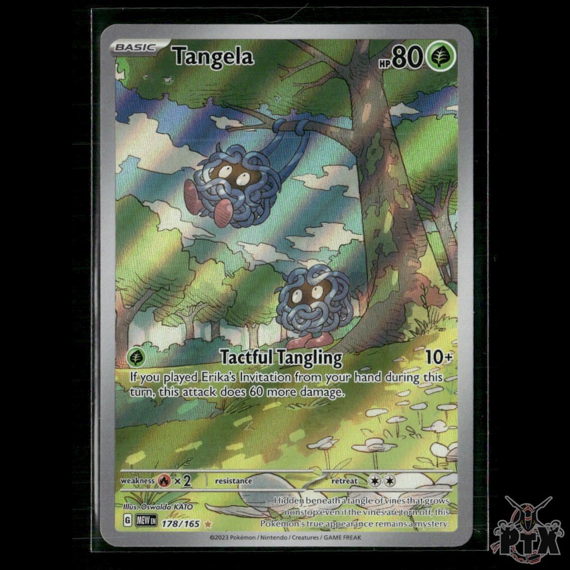 Tangela 178/165 SV: Scarlet & Violet 151 NM Pokemon