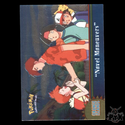 Topps Series 1 "Navel Maneuvers" Foil Orange Islands Pokemon 2000