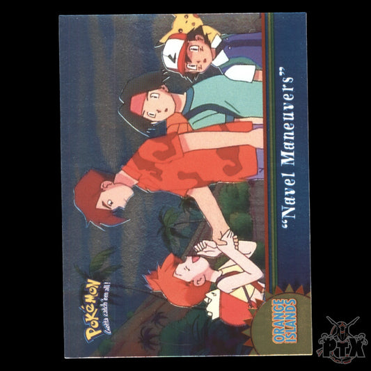Topps Series 1 "Navel Maneuvers" Foil Orange Islands Pokemon 2000