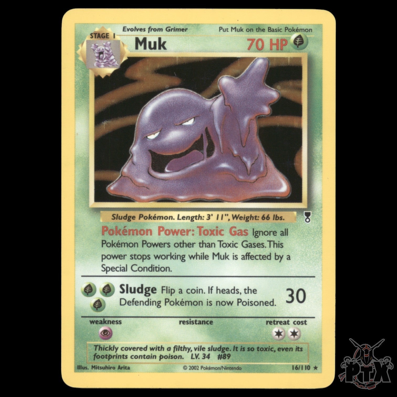 Muk Holo #16/110 Legendary Collection NM/LP Pokemon 2002