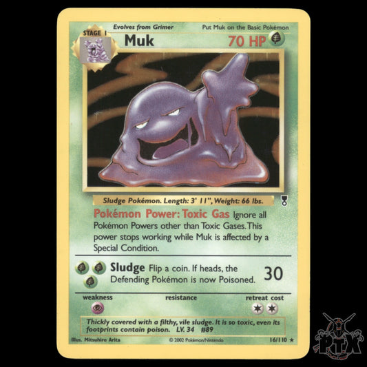Muk Holo #16/110 Legendary Collection NM/LP Pokemon 2002