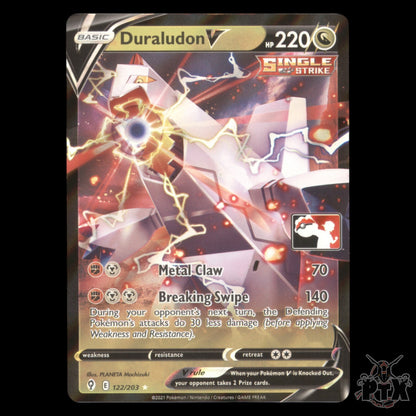 Duraludon V #122/203 Prize Pack Series One NM/Near Mint Pokemon 2021