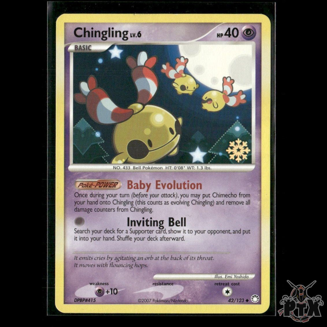 Chingling 42/123 Countdown Calendar Promos MP Pokemon