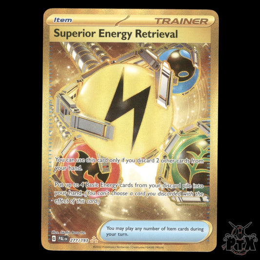 Superior Energy Retrieval #277/193 Paldea Evolved NM/Near Mint Pokemon 2023