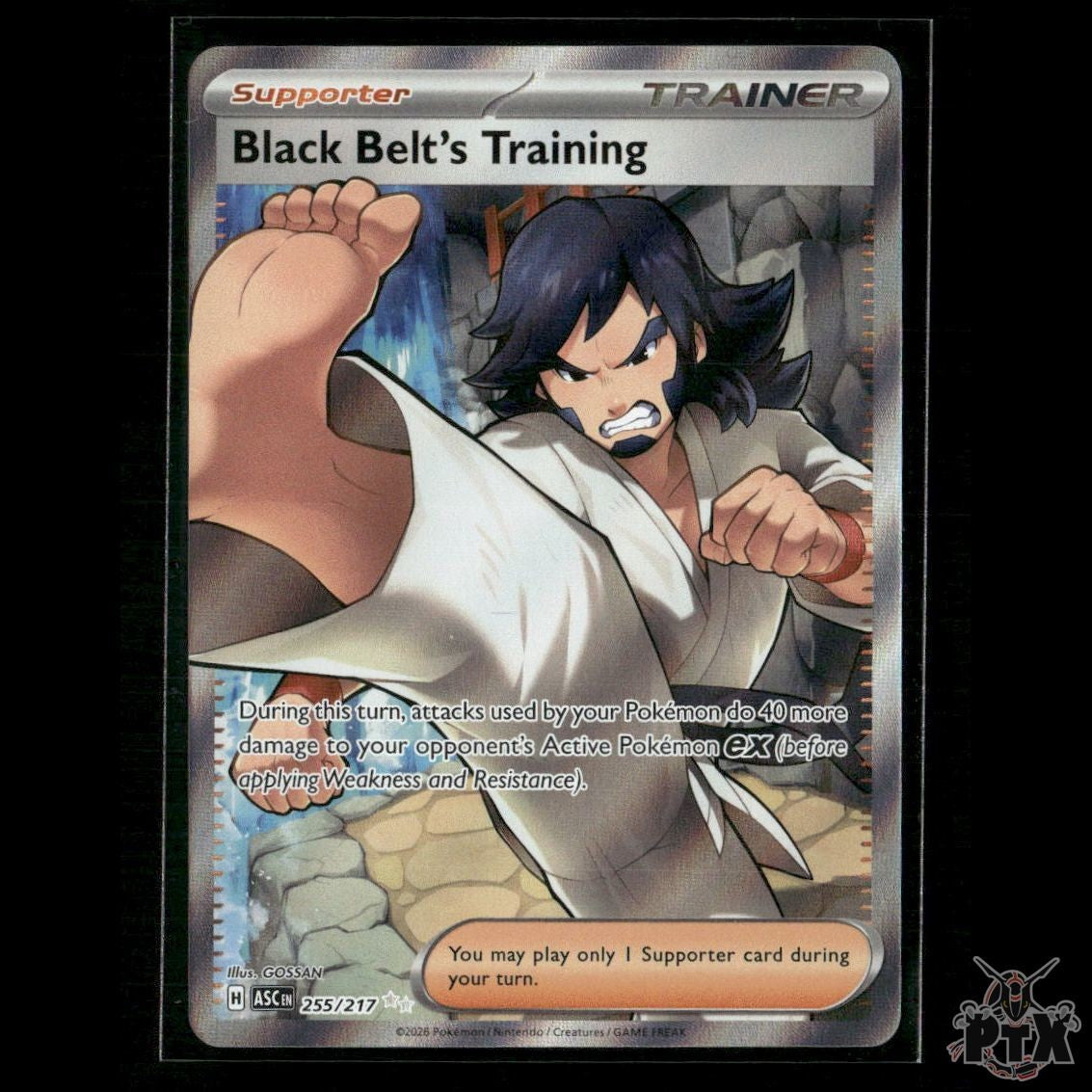 Black Belt's Training 255/217 ME: Ascended Heroes NM Pokemon