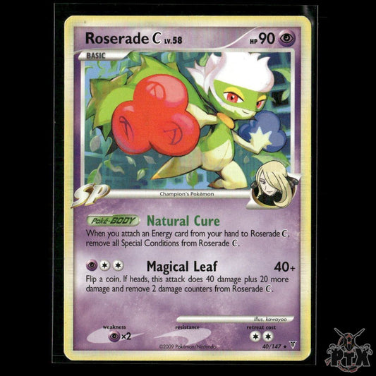 Roserade C 40 Supreme Victors MP Pokemon