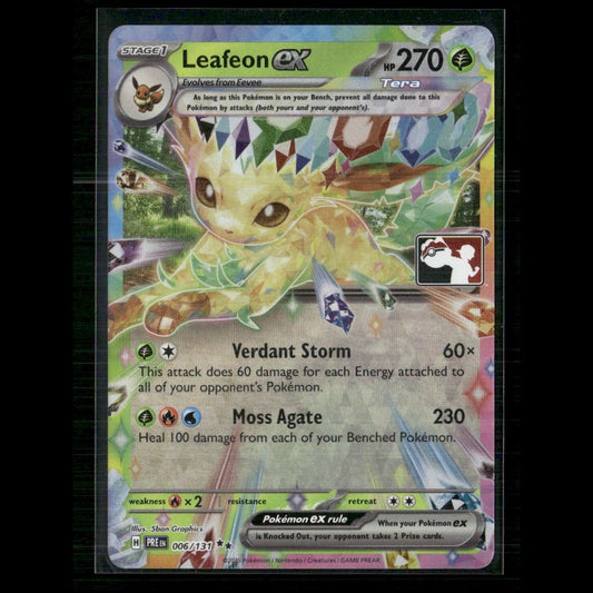 Leafeon ex 006/131 Prize Pack Series Cards NM Pokemon