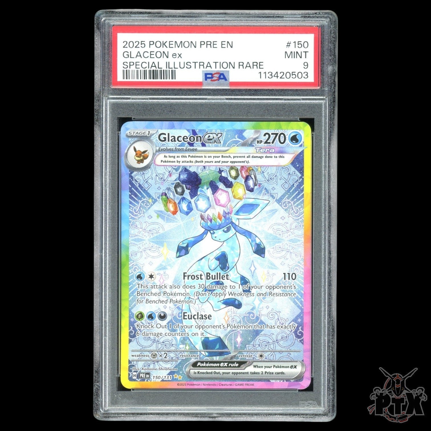 Prismatic Evolutions All Eeveelutions SIR Sequential PSA 10-8 Pokemon 2025