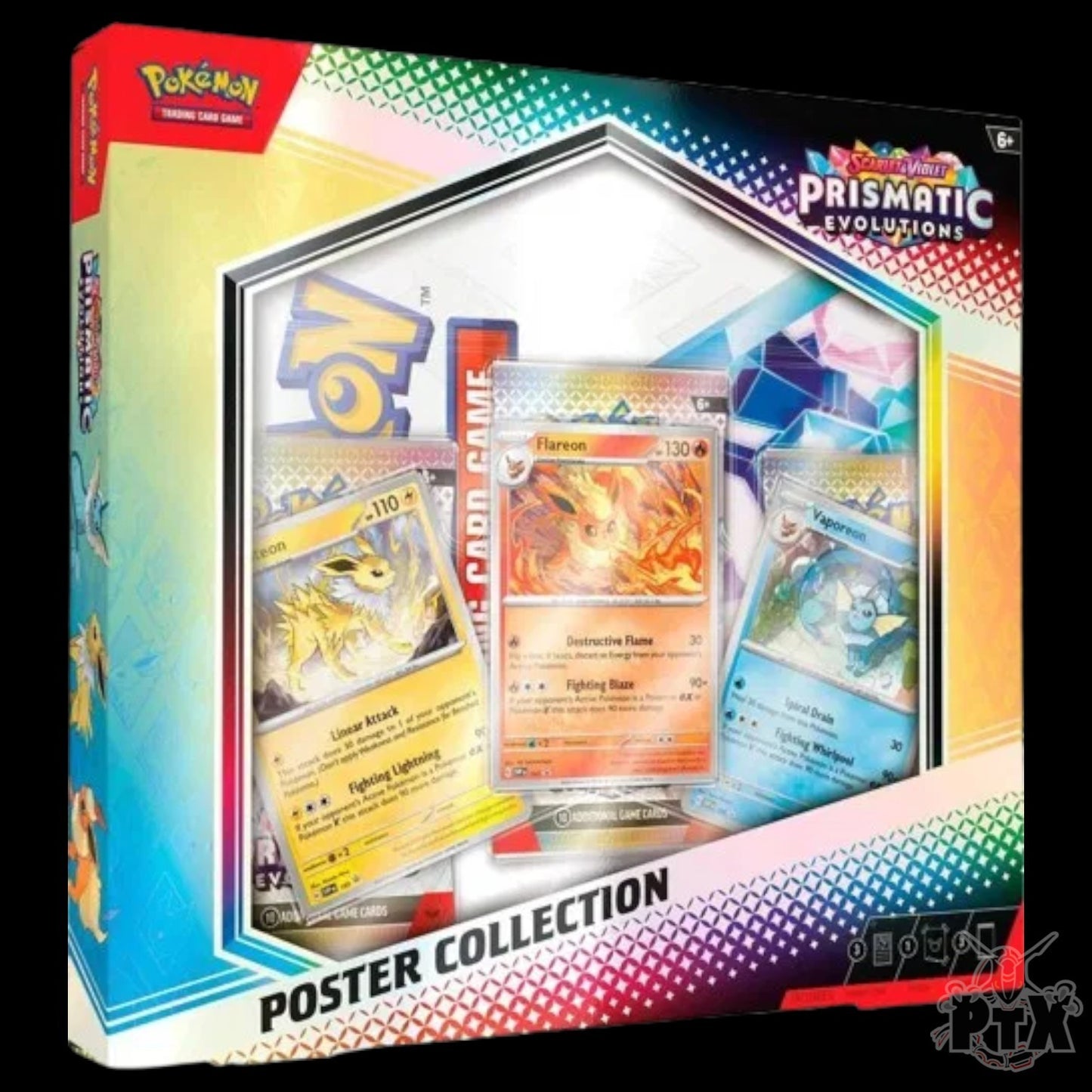Prismatic Evolutions Poster Collection Box Pokemon
