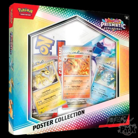 Prismatic Evolutions Poster Collection Box Pokemon