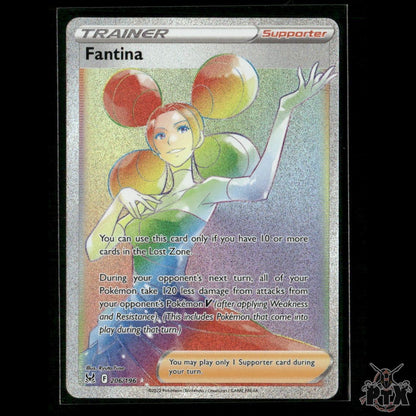Fantina (Secret) 206/196 SWSH11: Lost Origin NM Pokemon