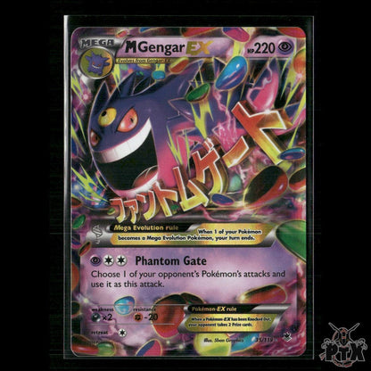 M Gengar EX 35/119 XY - Phantom Forces HP Pokemon