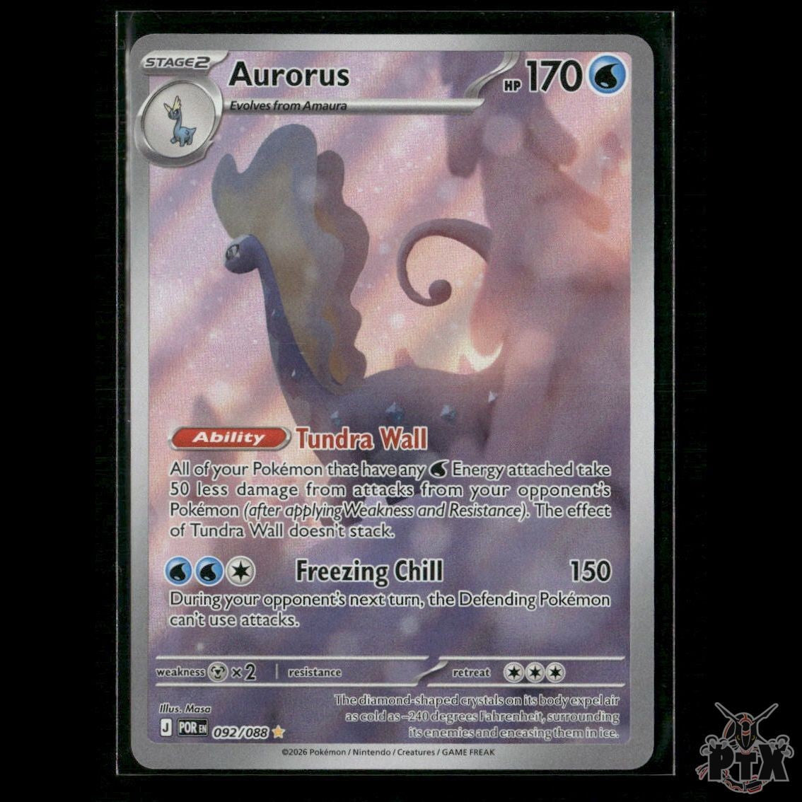 Aurorus 092/088 ME03: Perfect Order NM Pokemon