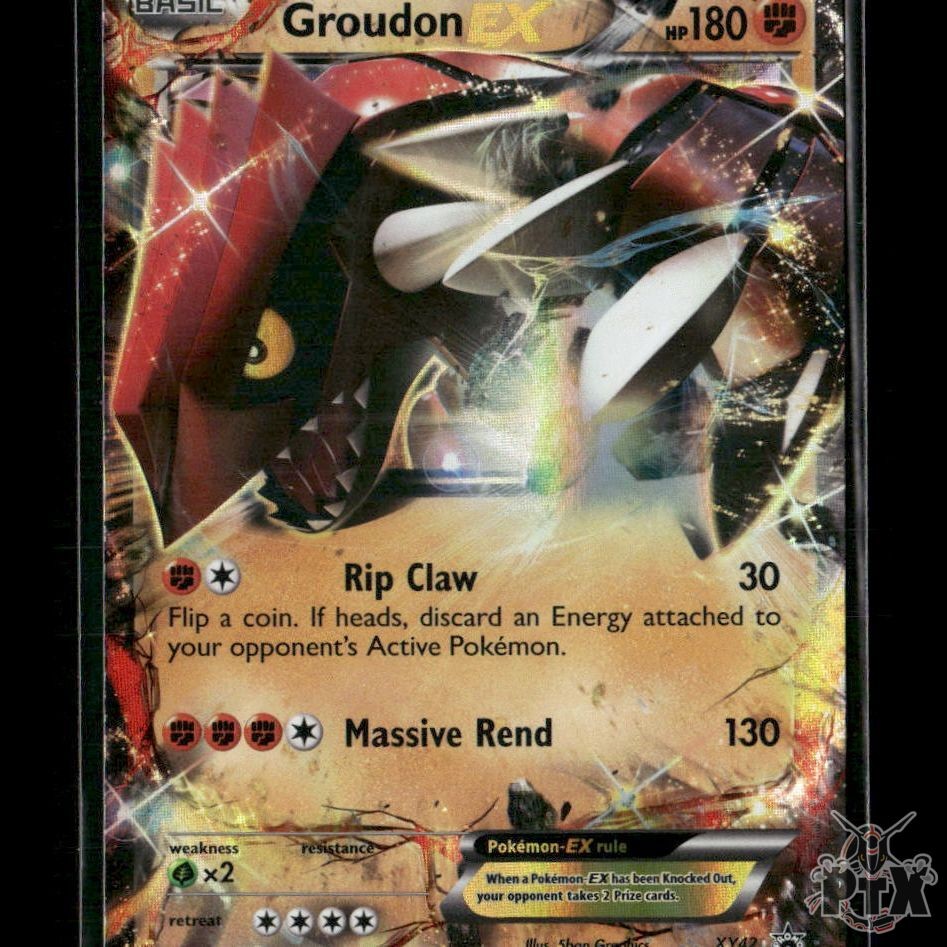 Groudon EX XY42 XY Promos LP Pokemon