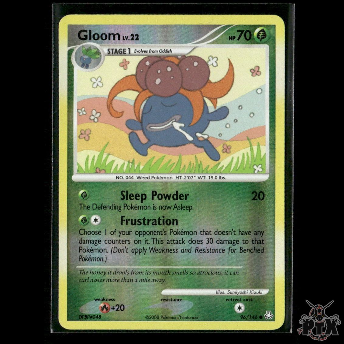 Gloom Reverse Holo 96/146 Legends Awakened LP Pokemon