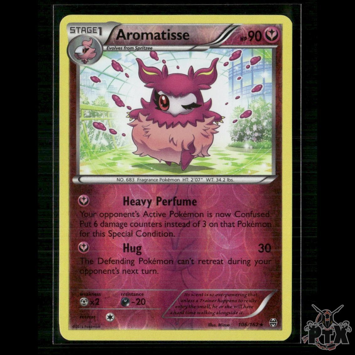 Aromatisse 106/162 XY - BREAKthrough LP Pokemon