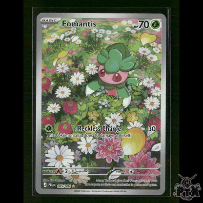 Fomantis 085/084 ME05: Pitch Black NM Pokemon