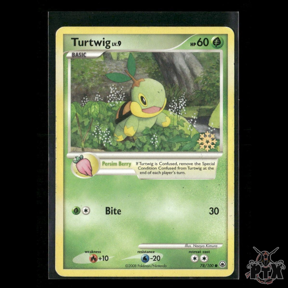 Turtwig 78/100 Countdown Calendar Promos HP Pokemon