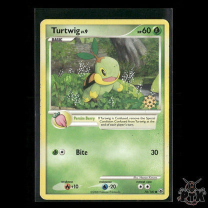 Turtwig 78/100 Countdown Calendar Promos HP Pokemon