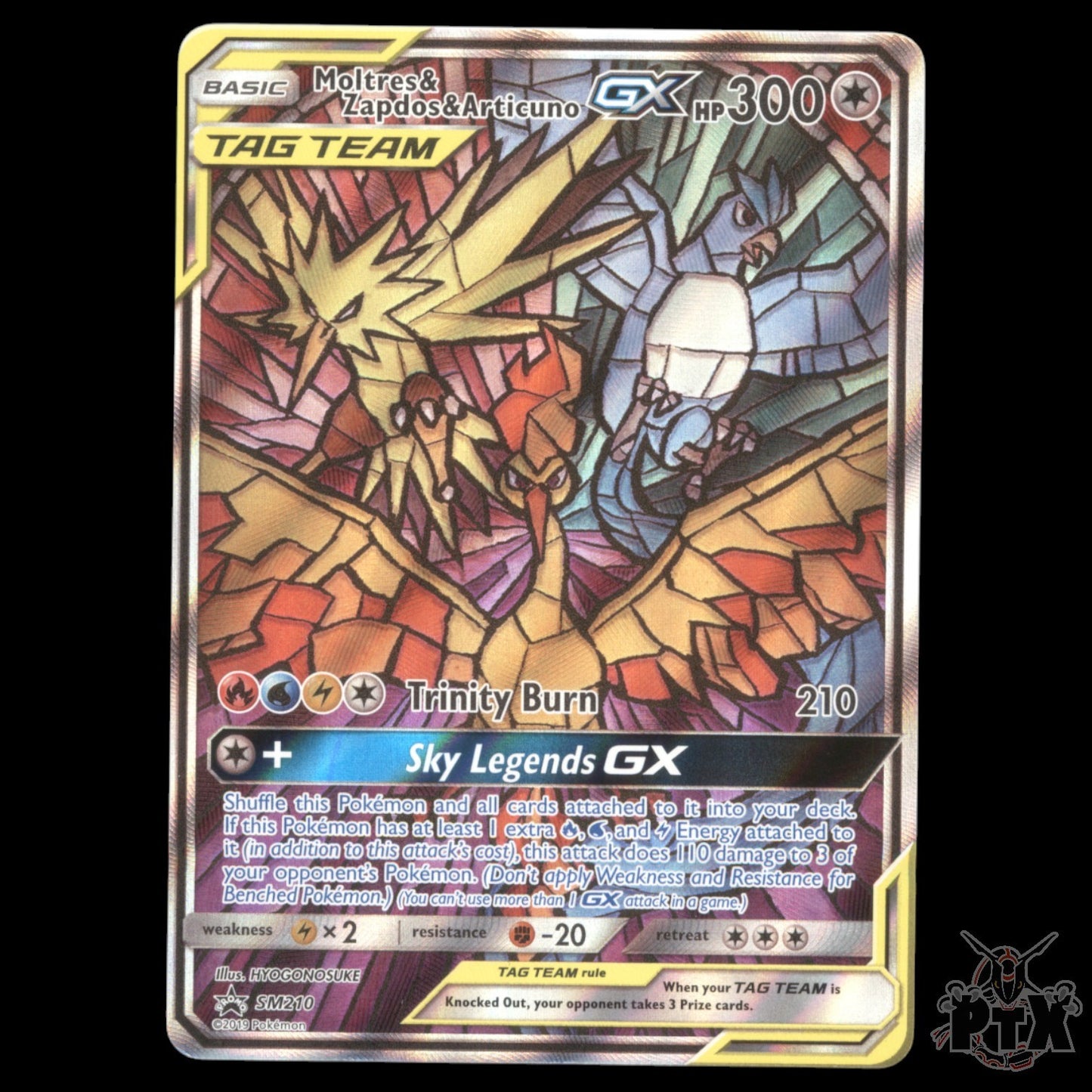 Moltres & Zapdos & Articuno GX #SM210 Sun & Moon Promo NM/Near Mint Pokemon 2019
