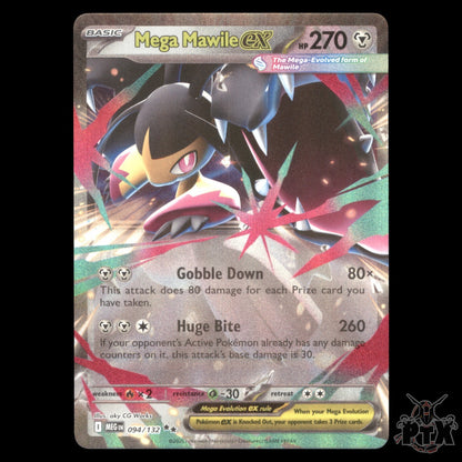 Mega Mawile ex #094/132 Mega Evolution NM/Near Mint Pokemon 2025