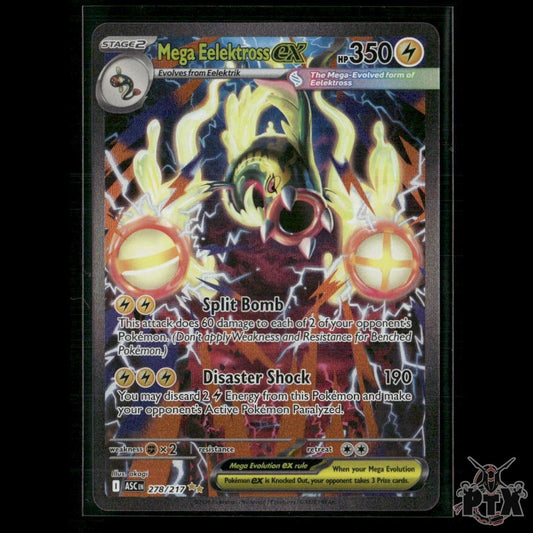 Mega Eelektross ex 278/217 ME: Ascended Heroes NM Pokemon