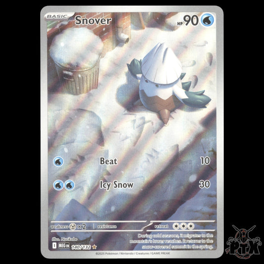 Snover #140/132 Mega Evolution NM/Near Mint Pokemon 2025