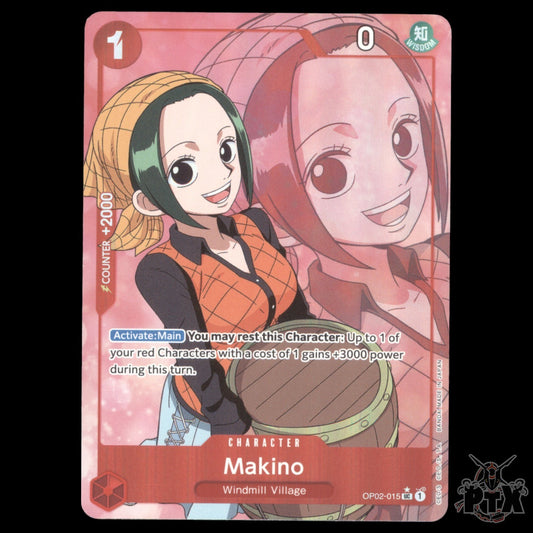 Makino OP02-015 PRB-01 NM/Near Mint One Piece