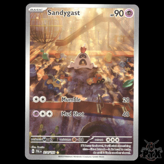 Sandygast #214/193 Paldea Evolved NM/Near Mint Pokemon 2023