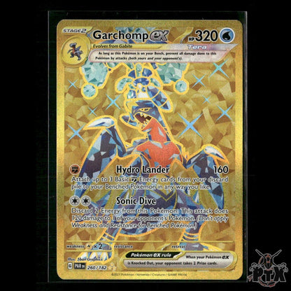 Garchomp ex 260/182 SV04: Paradox Rift NM Pokemon