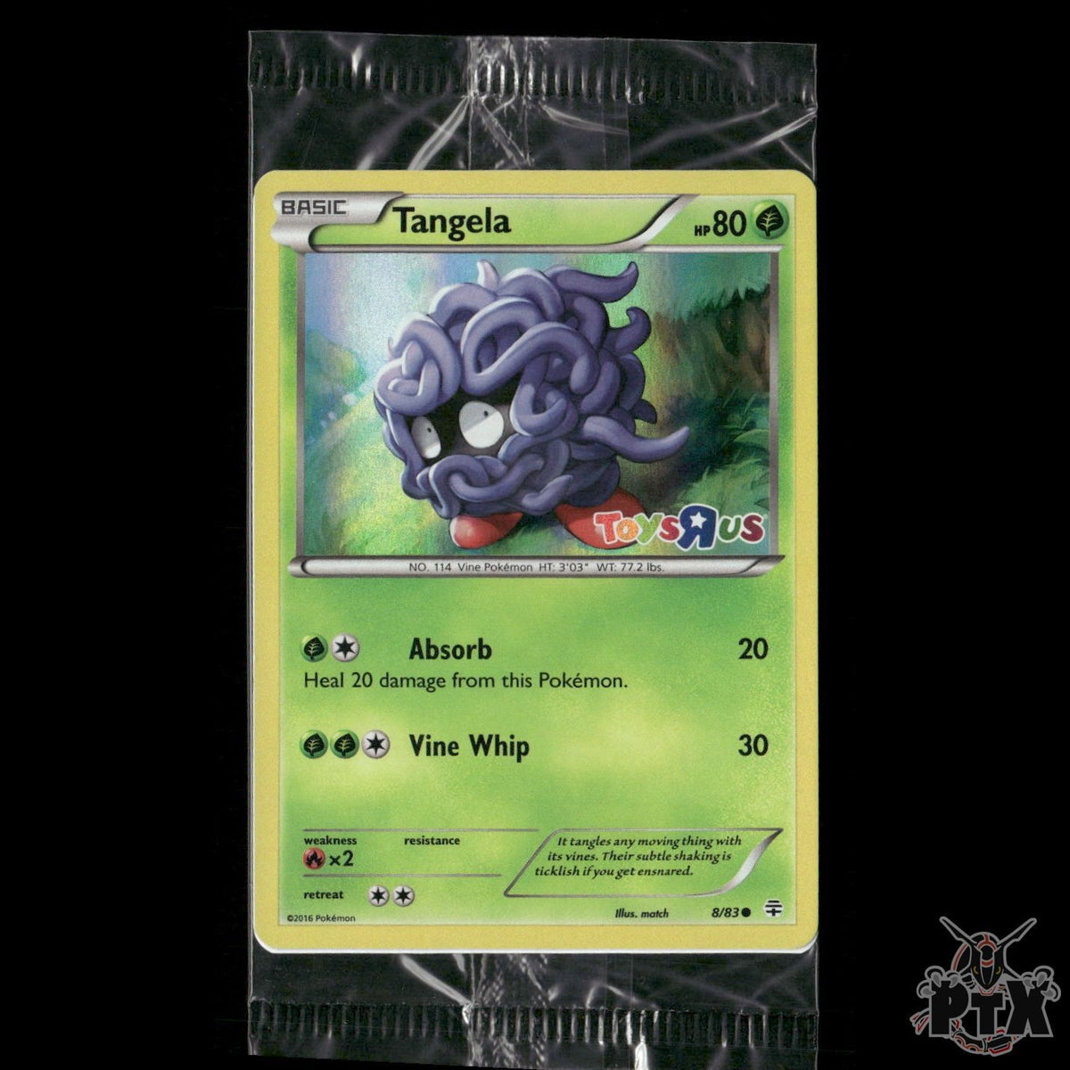 Tangela 8/83 Toys R Us Promo Sealed Pokemon