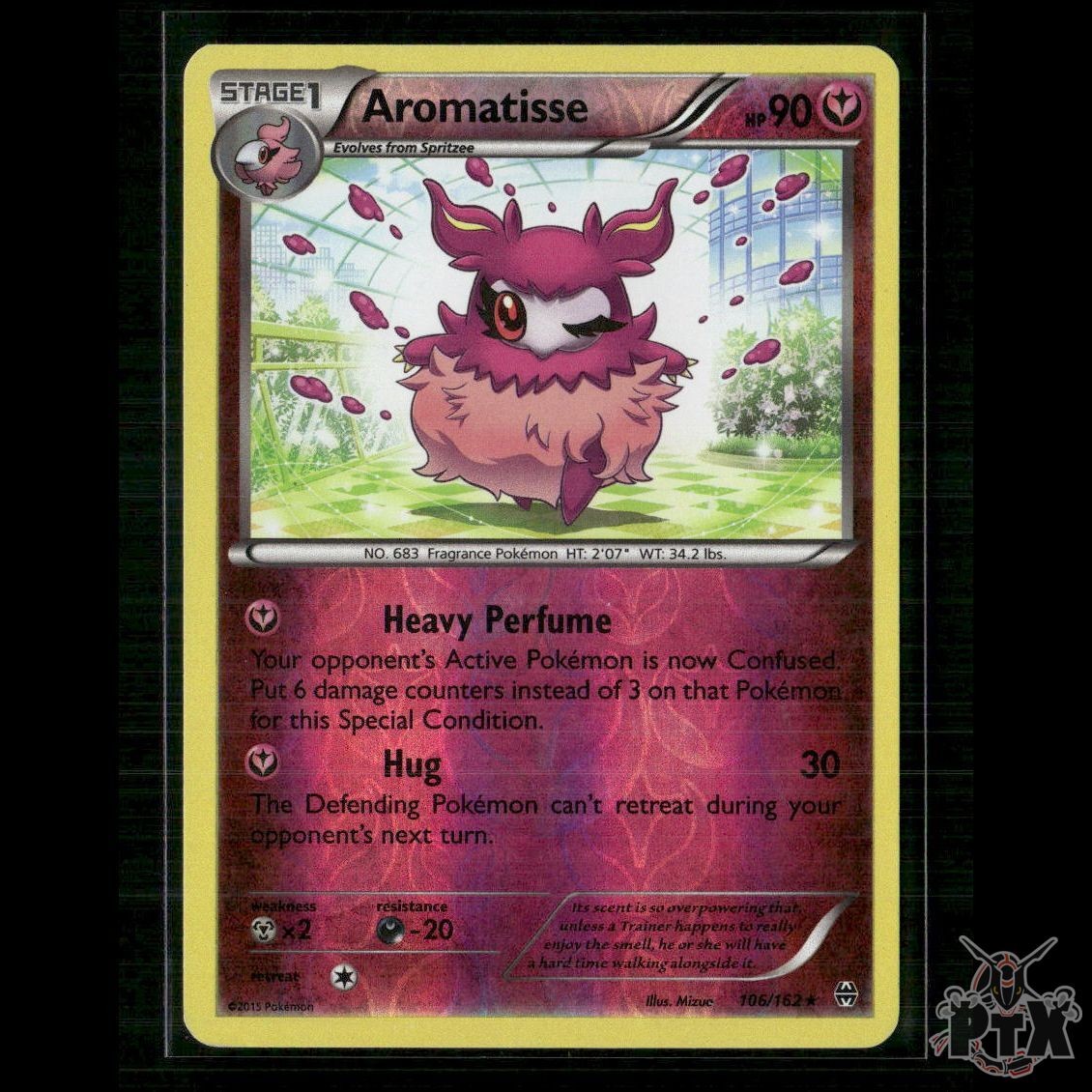 Aromatisse 106/162 XY - BREAKthrough LP Pokemon