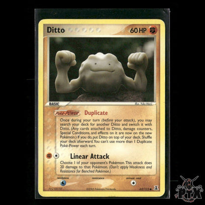 Ditto (Geodude) 62/113 EX Delta Species MP Pokemon
