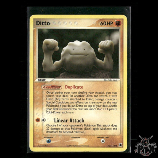 Ditto (Geodude) 62/113 EX Delta Species MP Pokemon