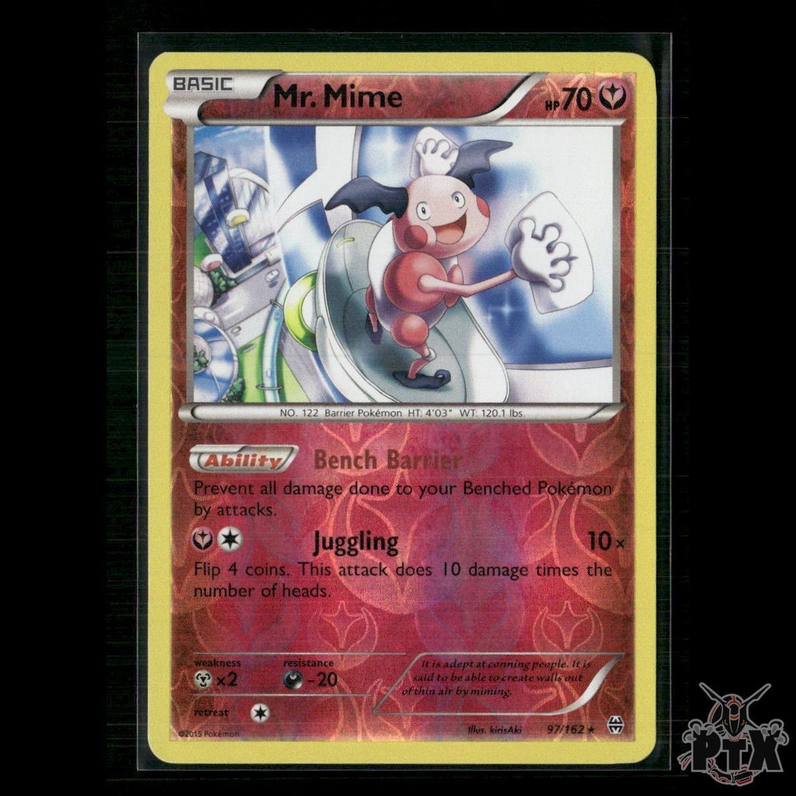 Mr. Mime 97/162 XY - BREAKthrough NM Pokemon