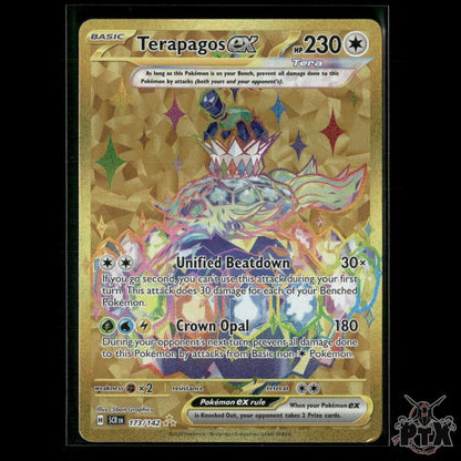 Terapagos ex 173/142 SV07: Stellar Crown NM Pokemon