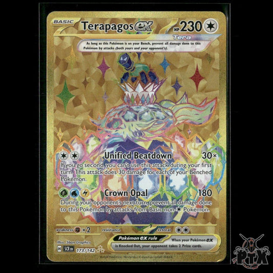 Terapagos ex 173/142 SV07: Stellar Crown NM Pokemon