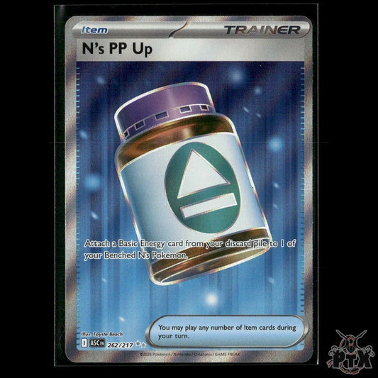 N's PP Up 262/217 ME: Ascended Heroes NM Pokemon