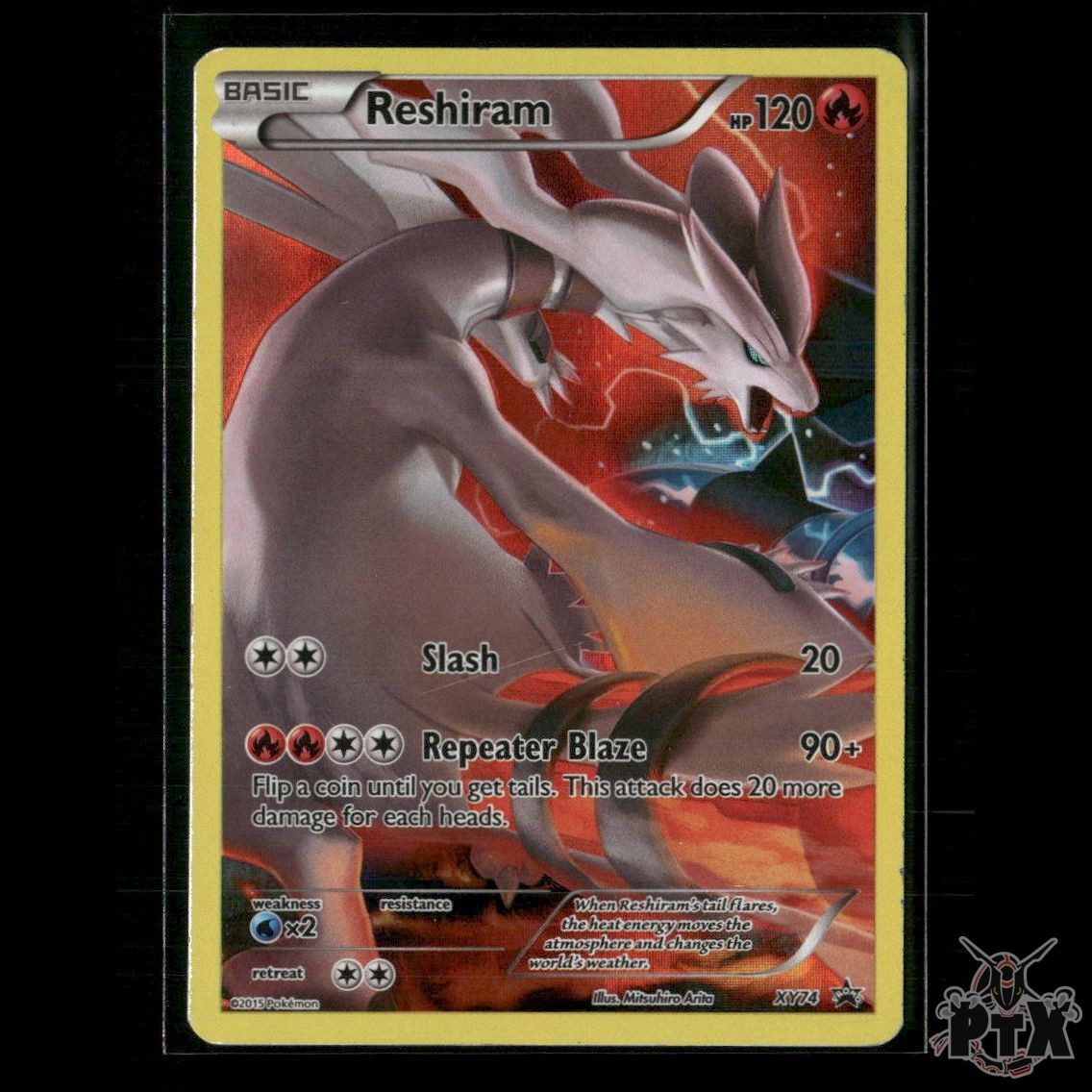 Reshiram (Full Art Promo) XY74 XY Promos HP Pokemon
