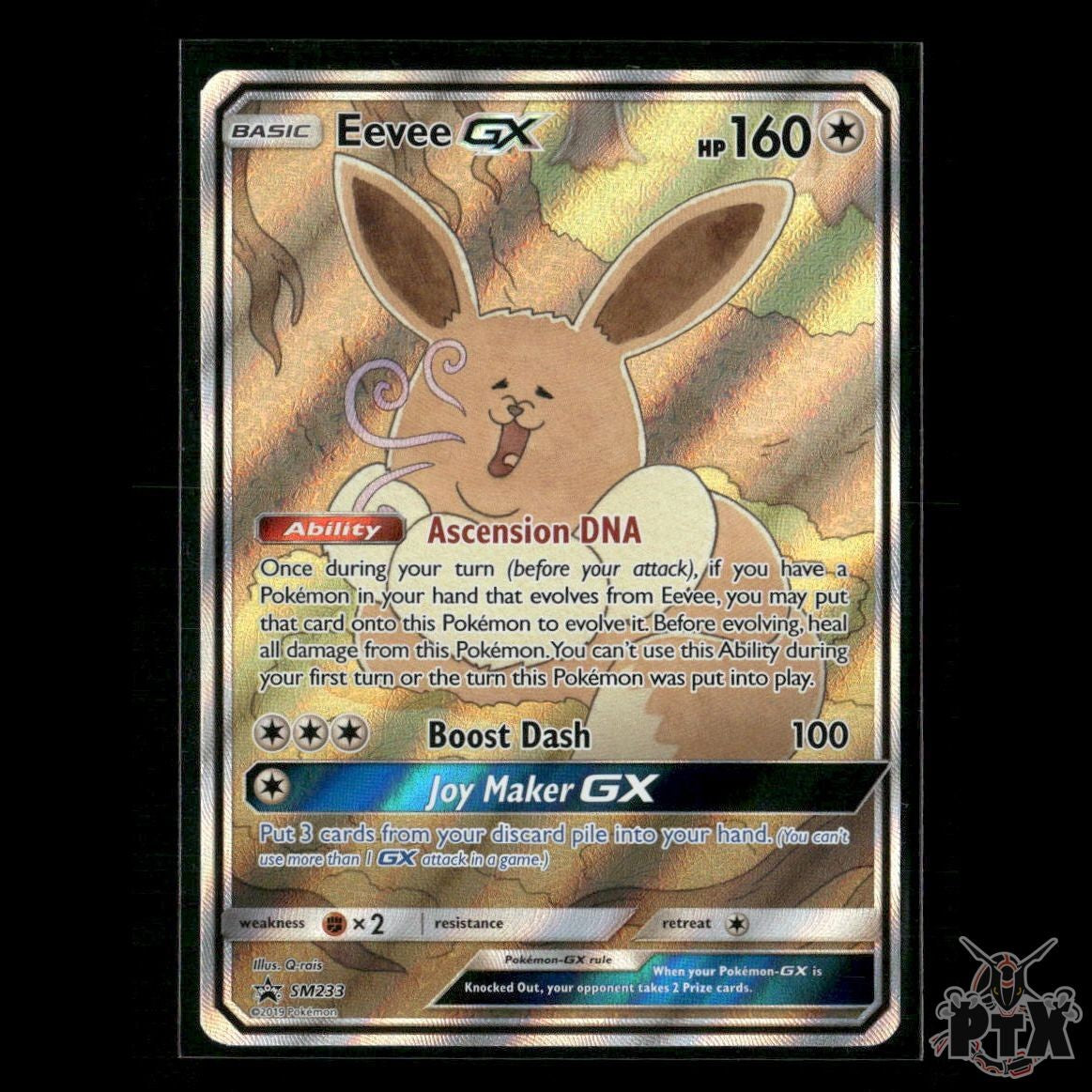 Eevee GX SM233 SM Promos NM Pokemon