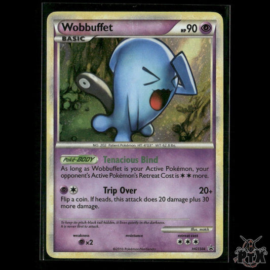 Wobbuffet Holo HGSS04 HGSS Promos MP Pokemon